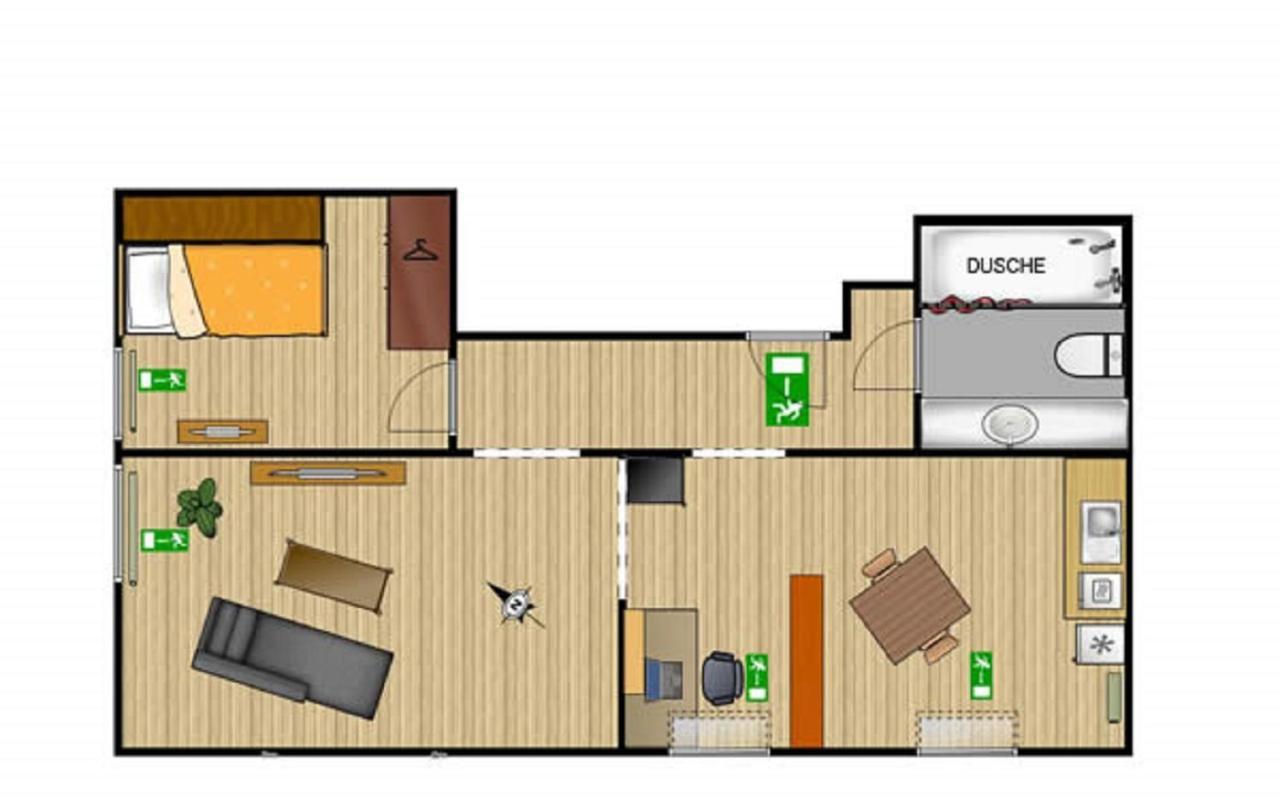 Boardinghouse Remchingen Baan Arun Apartman Kültér fotó